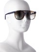 Salvatore Ferragamo Oversize Gradient Sunglasses