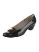 Salvatore Ferragamo Vara Bow Accent Patent Leather Pumps