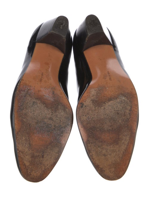 Salvatore Ferragamo Vara Bow Accent Patent Leather Pumps