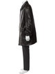 Salvatore Ferragamo Leather Overcoat