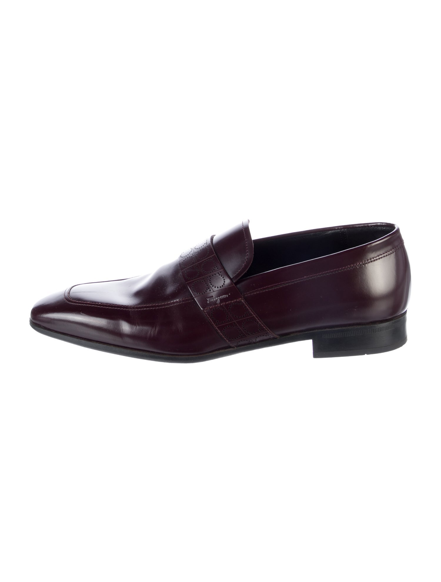 Salvatore Ferragamo Leather Dress Loafers