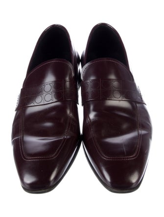 Salvatore Ferragamo Leather Dress Loafers