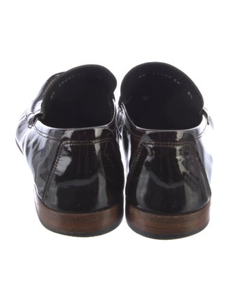 Salvatore Ferragamo Patent Leather Dress Loafers