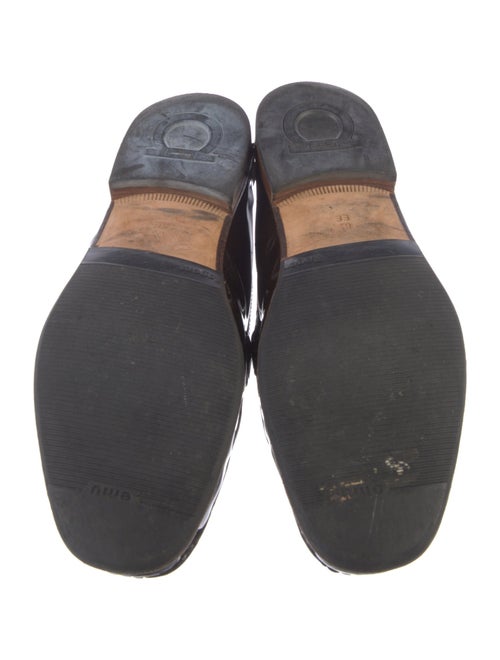 Salvatore Ferragamo Patent Leather Dress Loafers