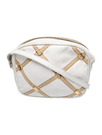 Salvatore Ferragamo Leather Messenger Bag