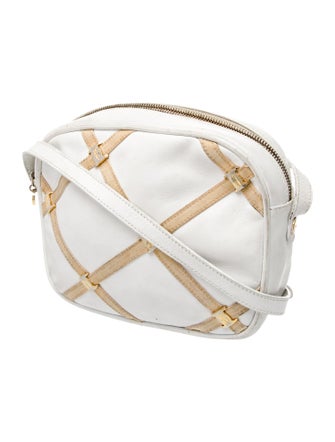 Salvatore Ferragamo Leather Messenger Bag