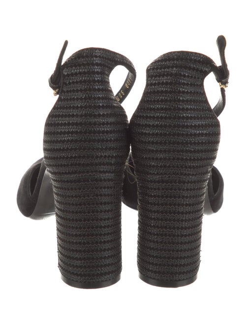 Salvatore Ferragamo Suede T-Strap Pumps