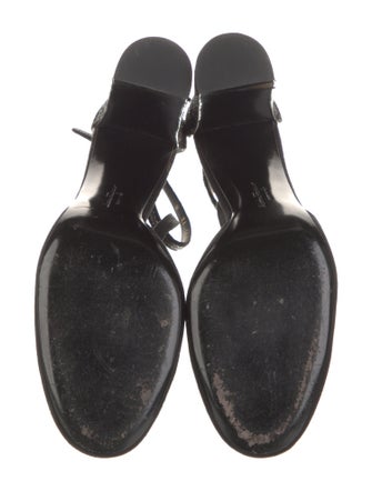 Salvatore Ferragamo Suede T-Strap Pumps