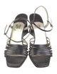 Salvatore Ferragamo Leather Slingback Sandals