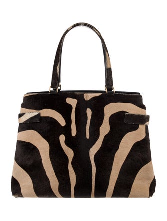 Salvatore Ferragamo Ponyhair Shoulder Bag