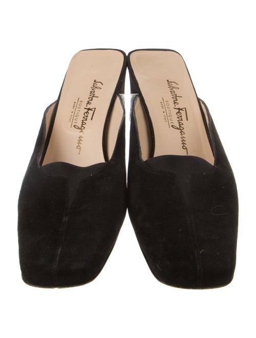 Salvatore Ferragamo Suede Mules