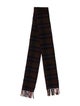 Salvatore Ferragamo Cashmere Striped Scarf