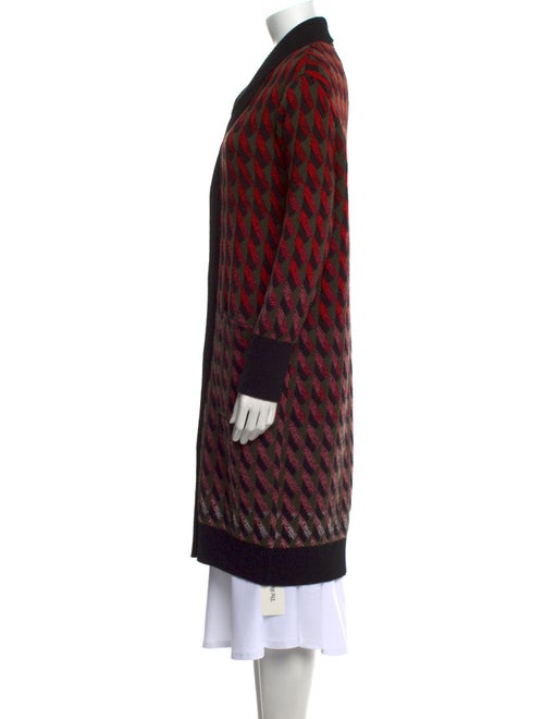 Salvatore Ferragamo Virgin Wool Printed Sweater