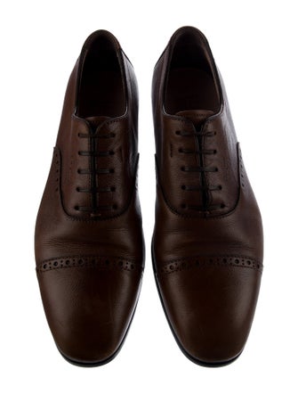 Salvatore Ferragamo Leather Oxfords