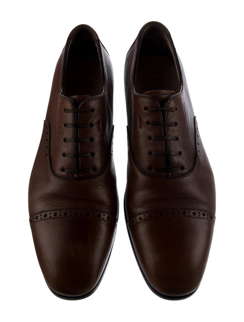 Salvatore Ferragamo Leather Oxfords
