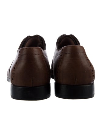 Salvatore Ferragamo Leather Oxfords
