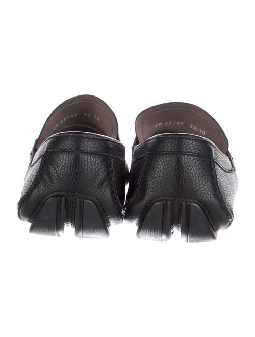 Salvatore Ferragamo Gancini Logo Leather Drivers