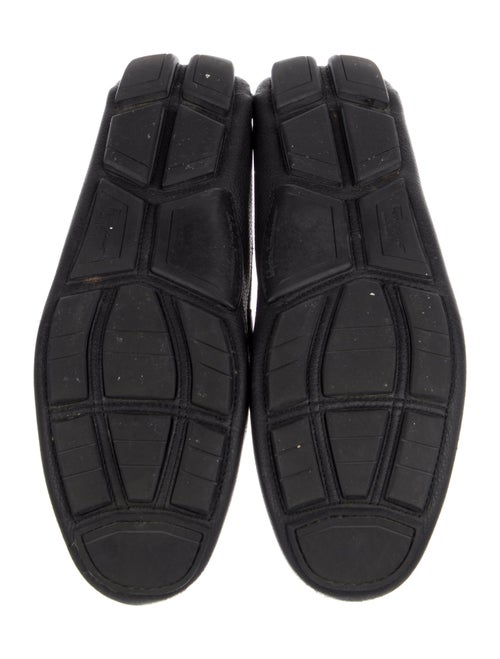 Salvatore Ferragamo Gancini Logo Leather Drivers