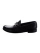 Salvatore Ferragamo Gancini Logo Leather Dress Loafers