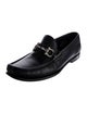 Salvatore Ferragamo Gancini Logo Leather Dress Loafers