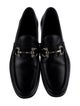 Salvatore Ferragamo Gancini Logo Leather Dress Loafers