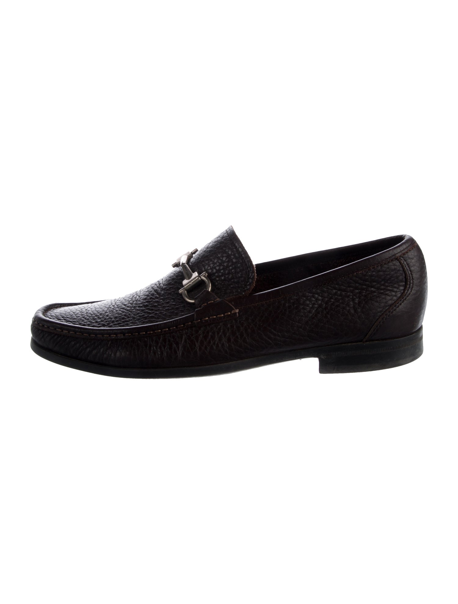 Salvatore Ferragamo Leather Dress Loafers