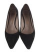 Salvatore Ferragamo Suede Chain-Link Accents Pumps