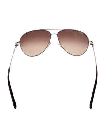 Salvatore Ferragamo Aviator Gradient Sunglasses