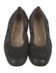 Salvatore Ferragamo Vara Bow Accent Leather Ballet Flats