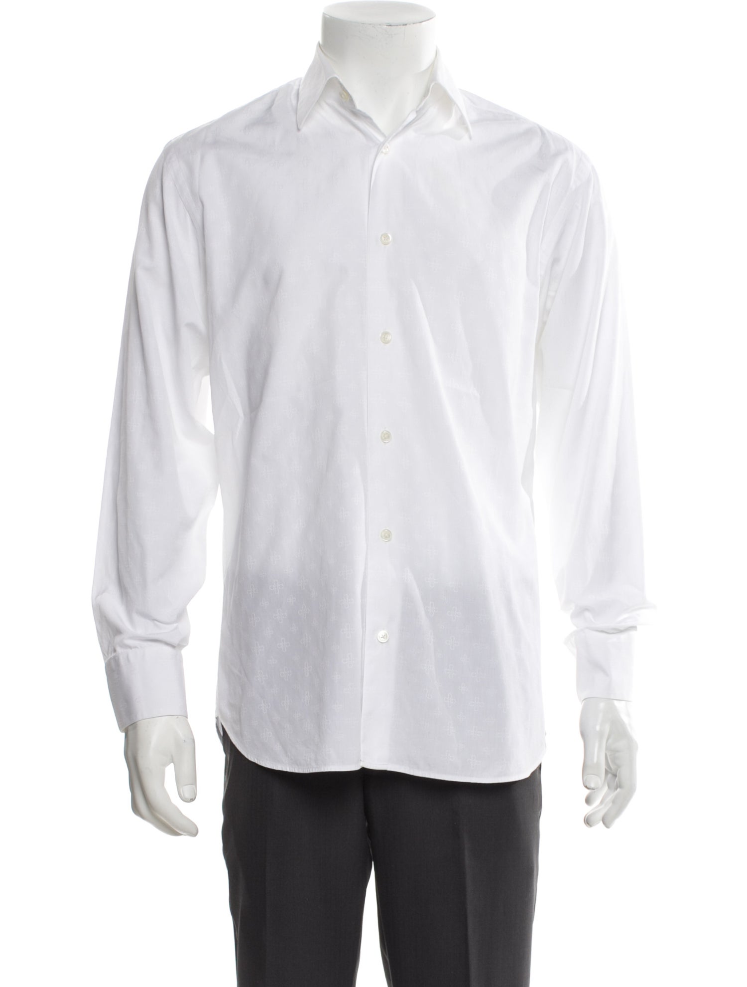 Salvatore Ferragamo Long Sleeve Dress Shirt