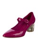 Salvatore Ferragamo Patent Leather Bow Accents Pumps