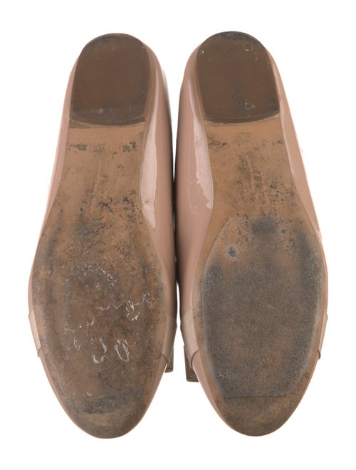 Salvatore Ferragamo Vara Bow Accent Patent Leather Ballet Flats