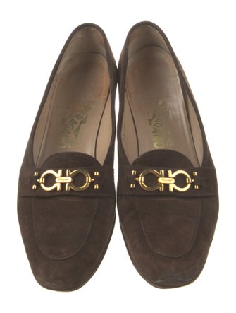 Salvatore Ferragamo Suede Loafers
