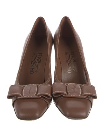 Salvatore Ferragamo Leather Pumps
