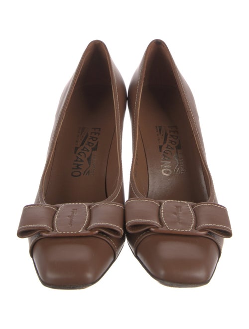 Salvatore Ferragamo Leather Pumps