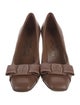 Salvatore Ferragamo Leather Pumps