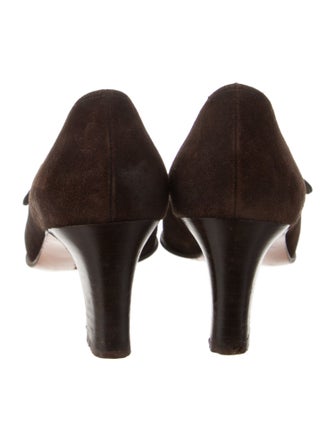 Salvatore Ferragamo Suede Pumps