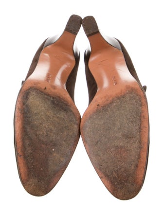 Salvatore Ferragamo Suede Pumps