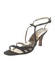 Salvatore Ferragamo Satin Slingback Sandals