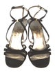 Salvatore Ferragamo Satin Slingback Sandals