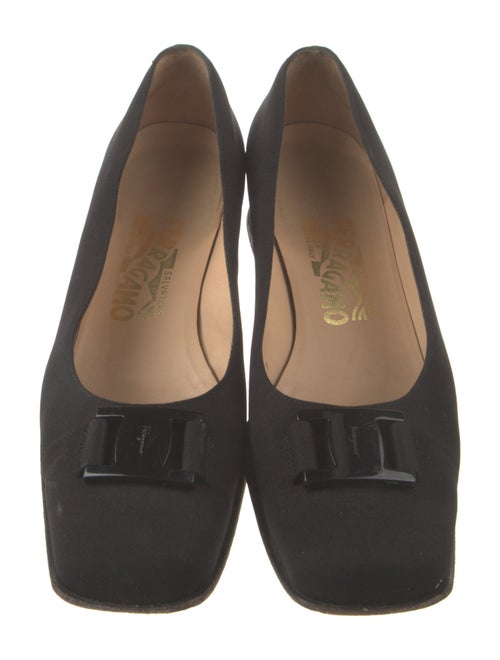 Salvatore Ferragamo Satin Pumps