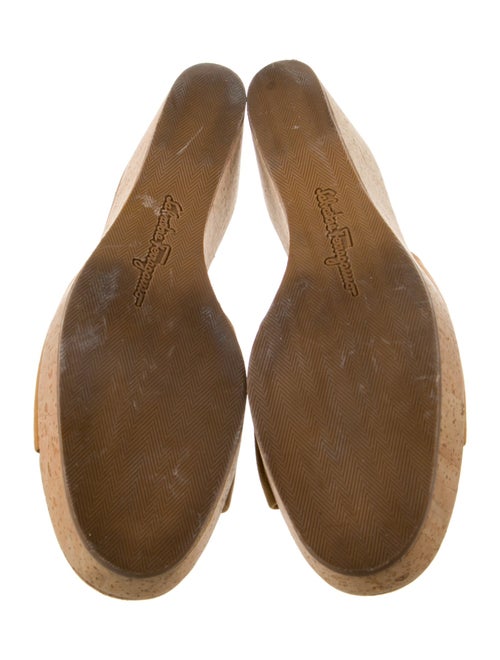 Salvatore Ferragamo Suede Slides