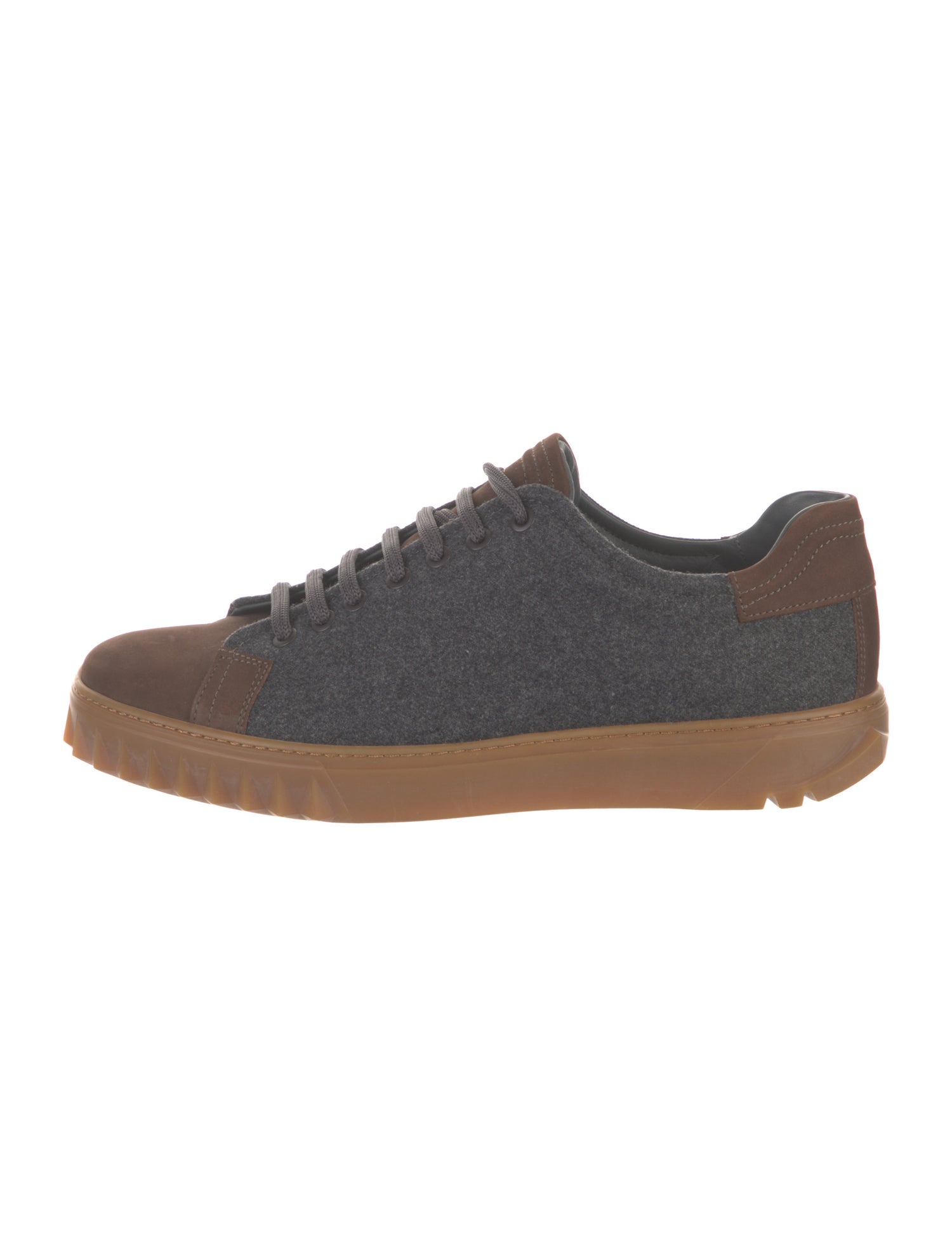 Salvatore Ferragamo Wool Sneakers
