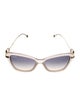 Salvatore Ferragamo Cat-Eye Gradient Sunglasses