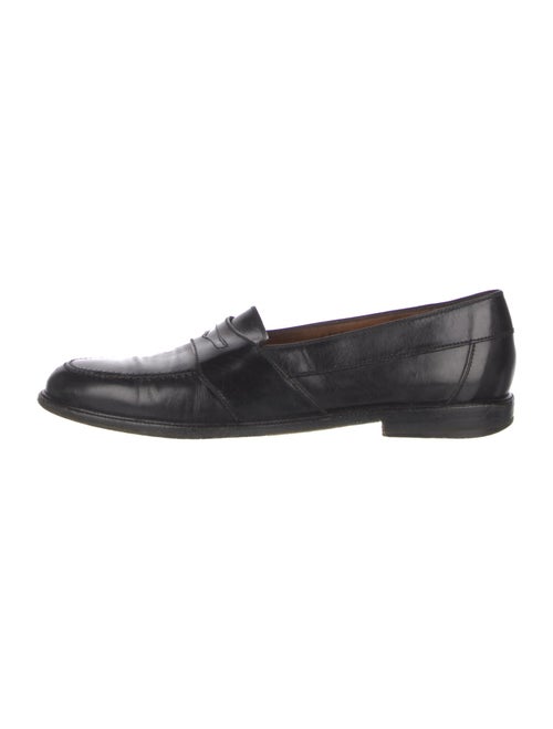Salvatore Ferragamo Gancini Logo Leather Loafers