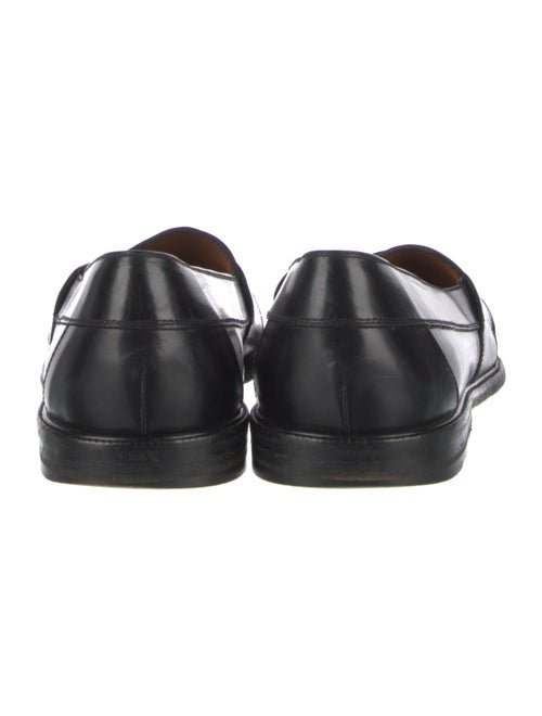 Salvatore Ferragamo Gancini Logo Leather Loafers