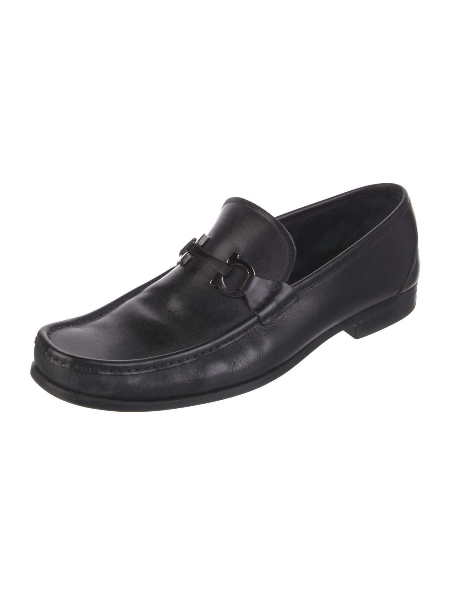 Salvatore Ferragamo Leather Dress Loafers