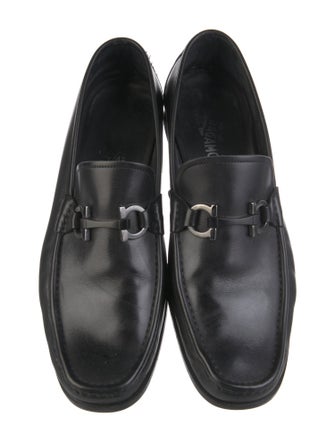Salvatore Ferragamo Leather Dress Loafers