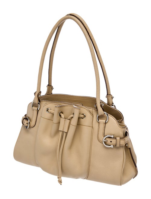 Salvatore Ferragamo Leather Top Handle Bag