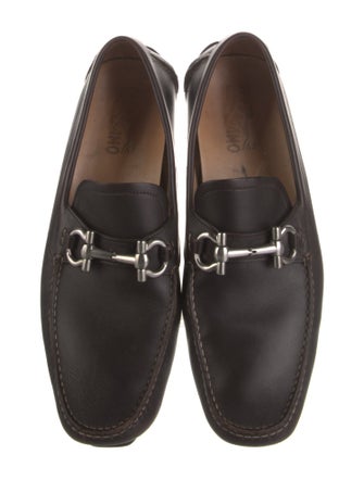 Salvatore Ferragamo Leather Drivers